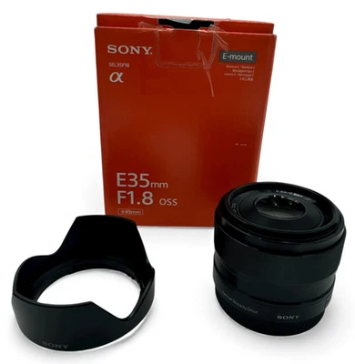 Sony E 35mm f/1.8 OSS SEL35F18 Prime Lens APS-C E-Mount Lens VAT - Image 1 of 4