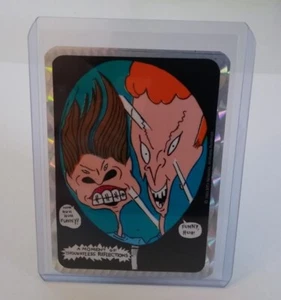 RARE VTG 1993 Beavis and Butthead Prism Vending Machine Sticker NOS Prismatic - Picture 1 of 1