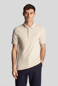 Lyle & Scott Tonal Polo Shirt/Cove - Medium FREE DHL NEXT DAY - Picture 1 of 1