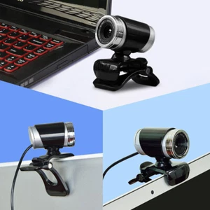 Selfie super definition cam Webcam for PC Laptop 480p Webcam Live Teaching - Afbeelding 1 van 8
