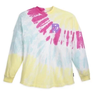 Walt Disney World Blue Pink Yellow Purple Tie Dye Spirit Jersey Large NWT - Picture 1 of 3