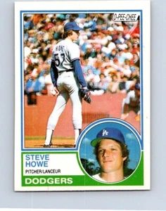 VINTAGE BASEBALL CARD O-PEE-CHEE 1983 LOS ANGELES DODGERS STEVE HOWE NO909 - Picture 1 of 2