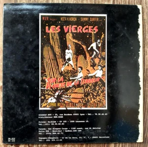 LES VIERGES - Sur la planète de la terreur, 10" vinyl, GM 023, 1987 - Foto 1 di 13