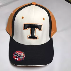 Zephyr Tennessee Volunteers NCAA Hat Power T Logo Embroidered Fitted M/L NWT - Picture 1 of 8