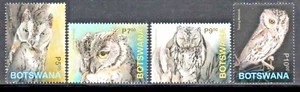 165. BOTSWANA 2020 SET/4 STAMPS BIRDS, OWLS IN BOTSWANA . MNH - Picture 1 of 1