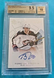 2017 Pierre-Luc Dubois SP Authentic Future Watch Rookie Auto RC /999 BGS 9.5/10 - Picture 1 of 2
