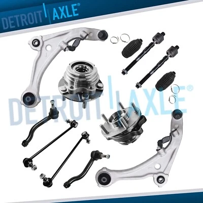 12pc Front Lower Control Arm Suspension Kit for 2007-2012 Nissan Altima 2.5L - Image 1 of 4
