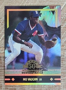 Donruss Collections 1998 50º premio de béisbol #PC347 Mo Vaughn Gold Leaf Rookies - Imagen 1 de 2