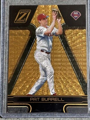 2005 Pinnacle Zenith PAT BURRELL ARTIST PROOF #17/50 Phillies - Image 1 of 2
