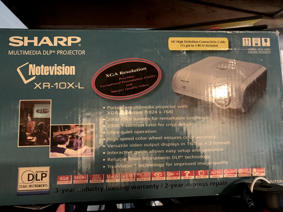 Sharp XR-10XL DLP Projector - Image 1 of 1