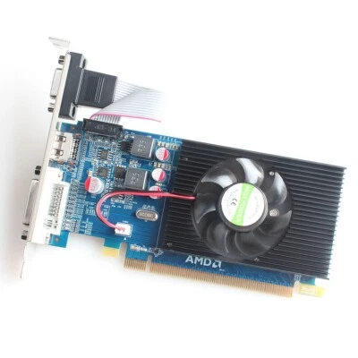 NEW ATI Radeon HD7450 2GB VGA HDMI DVI PCI-E Low Profile Video Card - Image 1 of 4