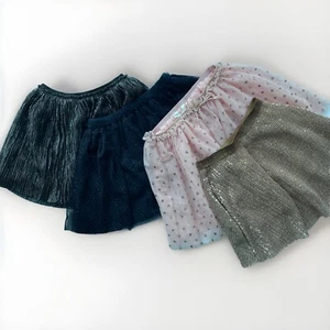 Girls Multi Brand Set Of 4 Beautiful Short Skirts Size 4-6 - Picture 1 of 9