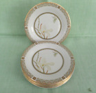 6 vintage Royal Doulton "White Nile" china side plates - 16.5 cm (6.35")