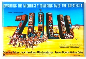 Zulu FRIDGE MAGNET movie poster "style C" - Picture 1 of 3