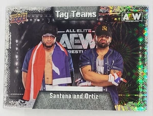 2022 Upper Deck AEW Pyro #86 Tag Teams Santana and Ortiz - Picture 1 of 2
