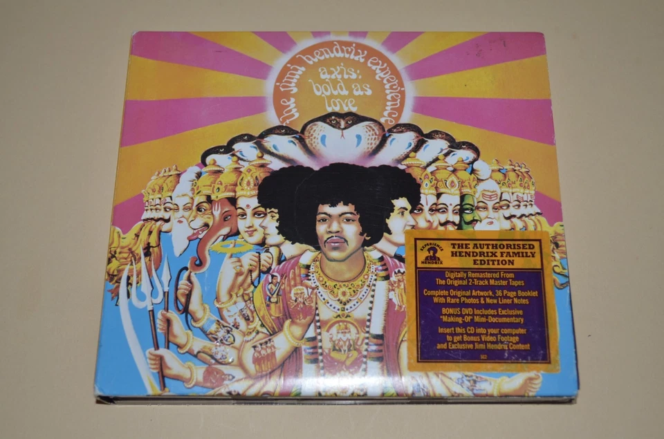 The Jimi Hendrix Experience – Axis: Bold As Love / Sony / CD+DVD Digipak / Rar - Bild 1 von 2