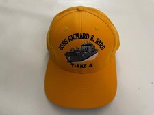 USNS RICHARD E. BYRD T-AKE 4  The Corps US YELLOW Baseball Cap One Size