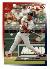 2005 Topps Total St. Louis Cardinals Baseball Card #528 Roger Cedeno