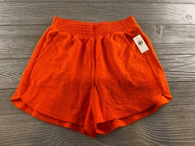Pantalones Cortos Informales Old Navy Wms Talla XS Naranja Playa Vacaciones Cintura Elástica Nuevos con Etiquetas Foto 1 de 4