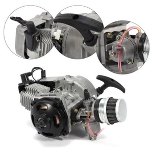 Motor de arranque de tracción 49CC mini cohete de bolsillo PIT quad moto todoterreno ATV 2 tiempos - Imagen 1 de 12