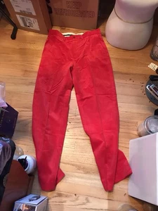 Polo Ralph Lauren Men's Stretch Straight Fit RED Corduroy Pants 33/32 NWT - Picture 1 of 3