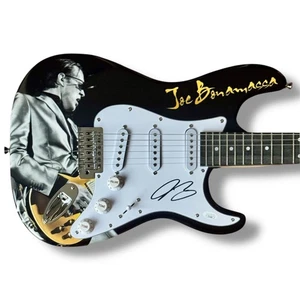 Joe Bonamassa Signed Guitar Custom Graphics JSA COA Broken Record Redemption - Picture 1 of 3