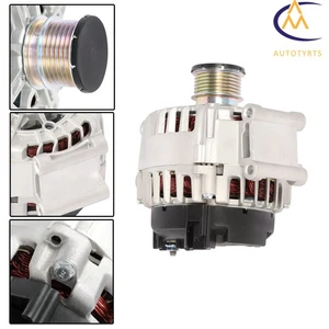 For Mercedes-Benz C250 SLK250 1.8L Alternator 125A 12V CW 6-Groove Clutch Pulley - Picture 1 of 13