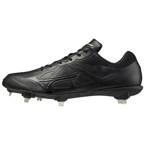 Mizuno Baseball Shoes LIGHTREVO ELITE Black Spa Black Spike High School Com 9 - Picture 1 of 5