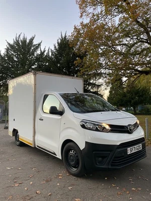 2021 Toyota Proace 2.0 Luton Box Van Diesel Manual 6 SPD NO VAT Euro 6 ULEZ Food - Image 1 of 4