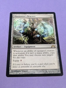 MTG Magic: Gatecrash: Illusionist's Bracers #231/249 Rare - LP - Picture 1 of 2