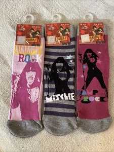 Disney Camp Rock Mitchie Socks 3 Pairs - Picture 1 of 4