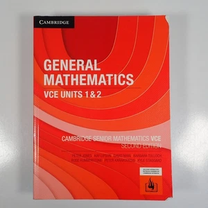 Cambridge General Mathematics - VCE Units 1 & 2 Second Edition 2nd - Picture 1 of 2