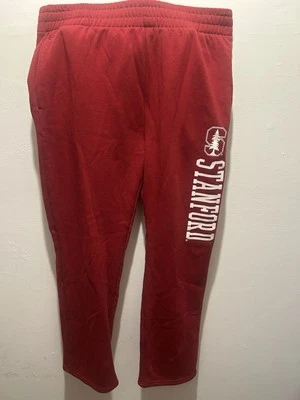 Мужские тренировочные штаны XL Colosseum красные с белыми буквами Stanford Cardinal - Изображение 1 из 2