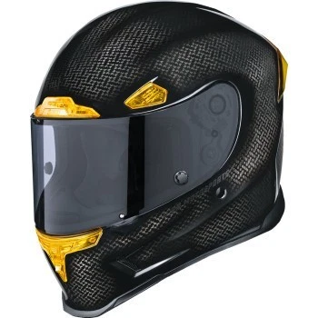 Casco completo Icon Airframe Pro - amarillo carbono 4Tress - adulto talla mediana Foto 1 de 4