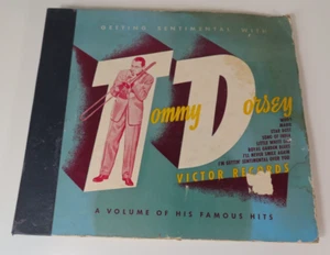 *SIGNED* Getting Sentimental with Tommy Dorsey Victor Records Box Set P-80 1943 - Picture 1 of 6