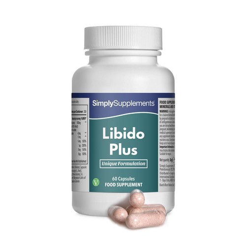 Libido Plus - 60 Gélules - Normes de qualités - SimplySupplements