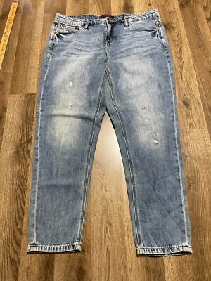 Jeans Catherine Malandrino, para mujer talla 12, azul, denim, ALEX Boyfriend Foto 1 de 4