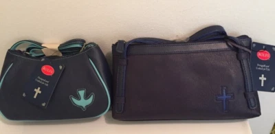 2 MINI BOLSOS DE HOMBRO ROLFS CRISTIANOS CATÓLICOS ESPÍRITU SANTO CONFIRMACIÓN COMUNIÓN Foto 1 de 4