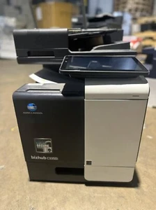 Only 53K Pages, Konica Minolta Bizhub C3350i Multifunction Color Printer 33ppm - Picture 1 of 7