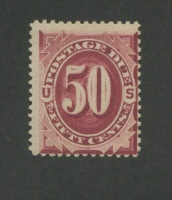 1891 United States Postage Due Stamp #J28 Mint Never Hinged Fine OG Certified - Image 1 of 3