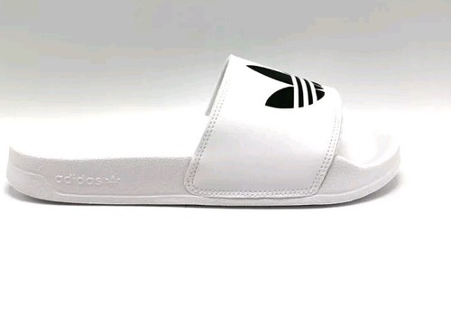 Adidas Adilette Lite Logo Trifoglio Sandalo Uomo Bianco Nuvola FU8297 Taglia 9