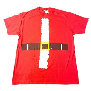 Weihnachtsmann Anzug Hemd (L) Weihnachten, Kostüm - Bild 1 von 3