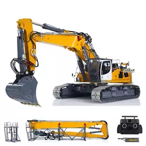 LESU 1/14 RC Full Hydraulic Demolition Excavator LR960 Digging Arm Painted Model - Picture 1 of 12