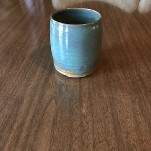 Handmade Glazed Ceramic Clay Decorative Pottery Planter Container Small Vase - Picture 1 of 8
