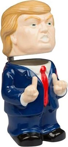 Donald Trump 2024 Collector Stein 22oz Keramik Bierkrug mit Zinndeckel - Bild 1 von 4