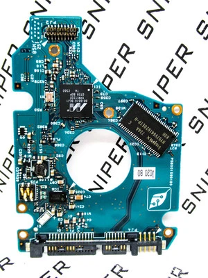 PCB - Toshiba 200GB MK2035GSS (HDD2A30 E UK01 T) G5B0015 A0/DK022A Hard Drive - Image 1 of 4