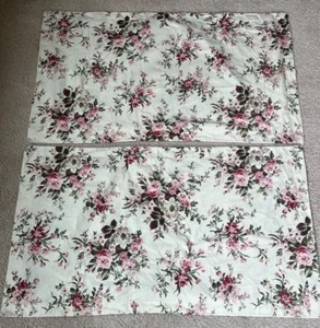 Ralph Lauren Sheffield Yellow Floral King Pillow Shams Set of 2 - Picture 1 of 5