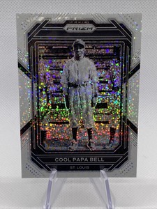 COOL PAPA BELL - 2023 Panini Prizm White Sparkle SSP - CLEVELAND