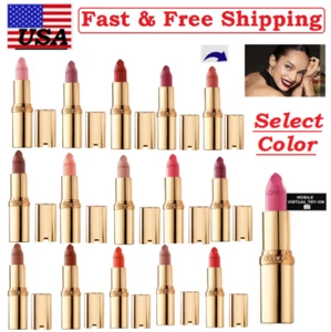 L’Oréal Paris Colour Riche Original Creamy Hydrating Satin Lipstick,Select Color - Picture 1 of 24
