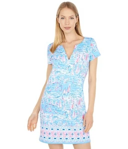 Lilly Pulitzer UPF 50+ Sophiletta Dress for Women - Notched Neckline - Straight - Picture 1 of 3
